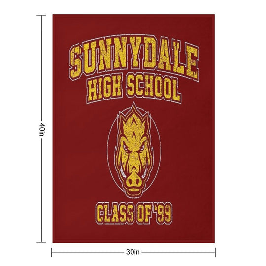 Sunnydale High School Class of '99 Machine-washable Throw Blanket