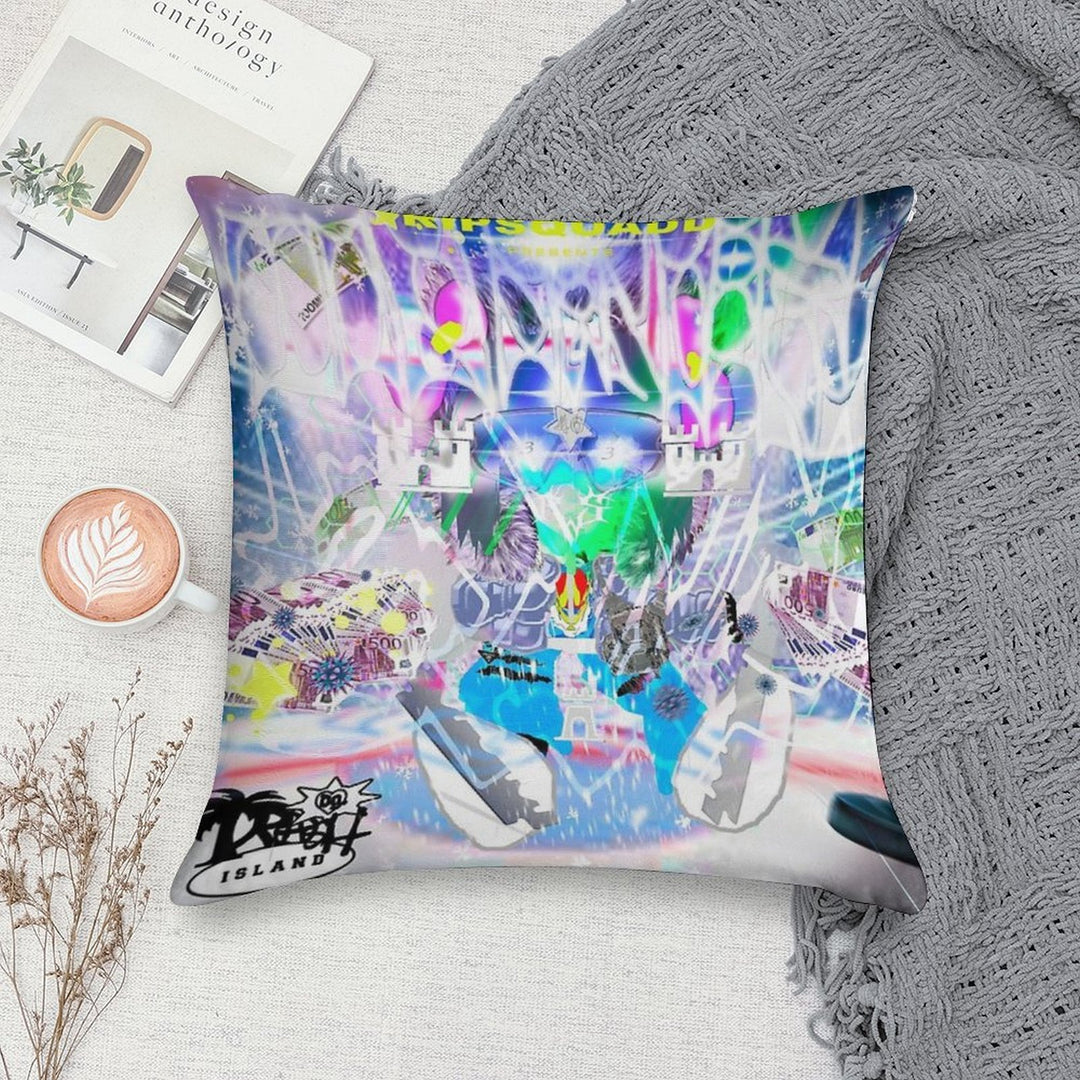 Icedancer Soft Anti-Pilling Throw Pillow