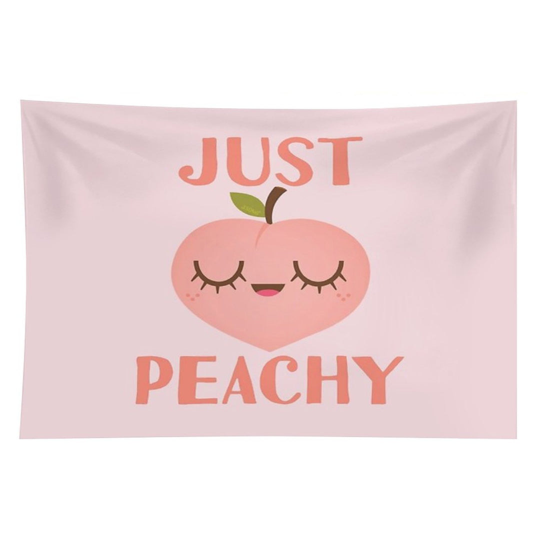 Just Peachy Tapestry