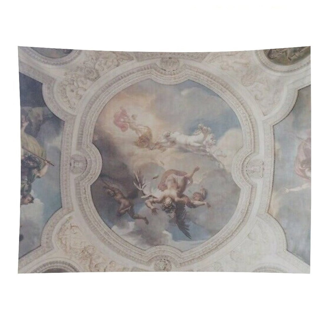 Light Academia Fresco Aesthetic Tapestry