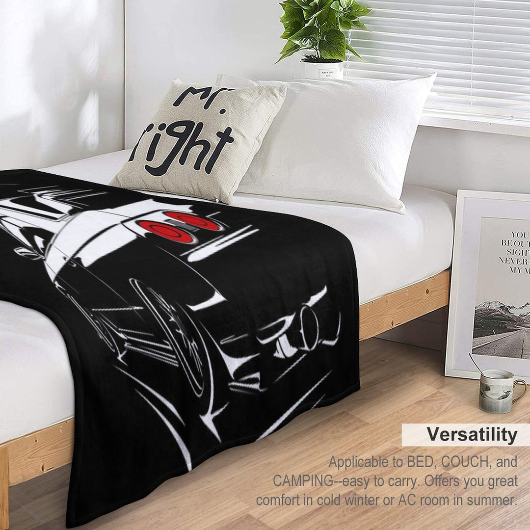 Nissan Skyline GTR 32  Haruna Durable Throw Blanket