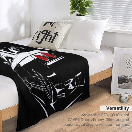 Nissan Skyline GTR 32  Haruna Durable Throw Blanket