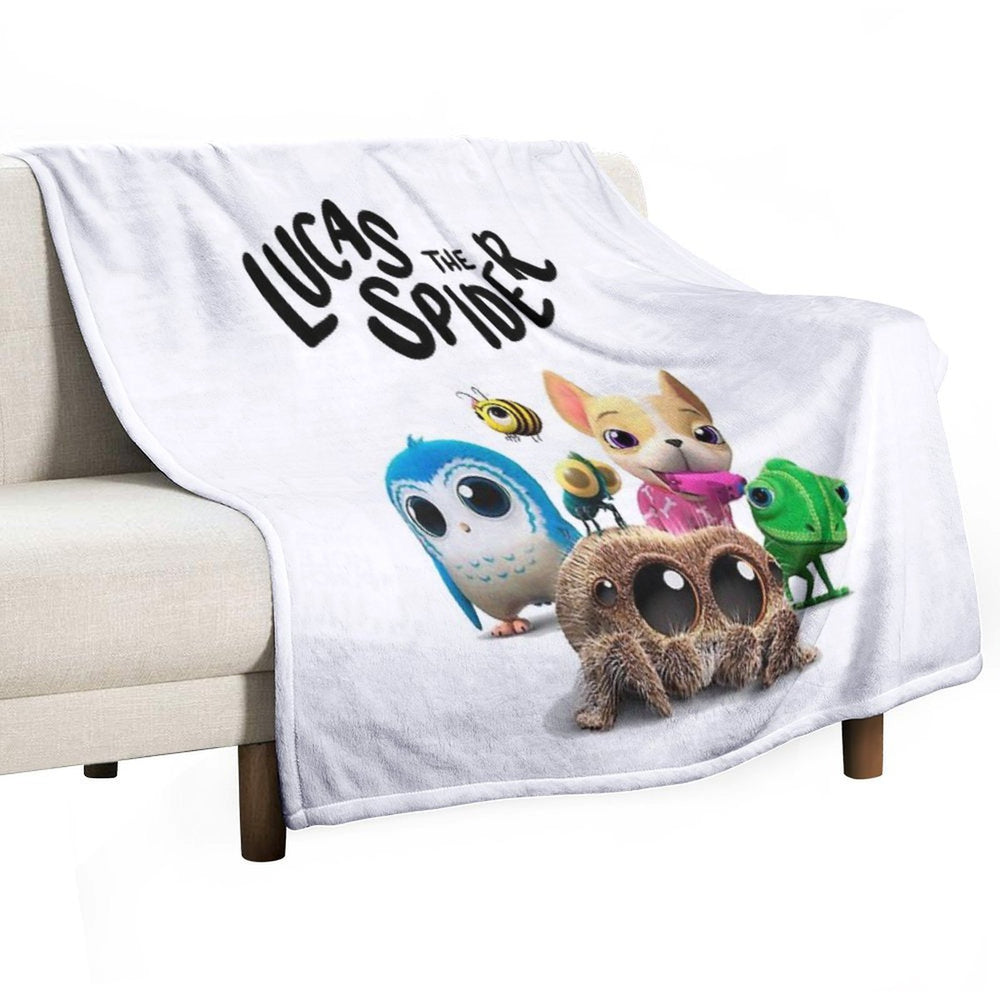 Daffy Spider Anti-pilling Throw Blanket