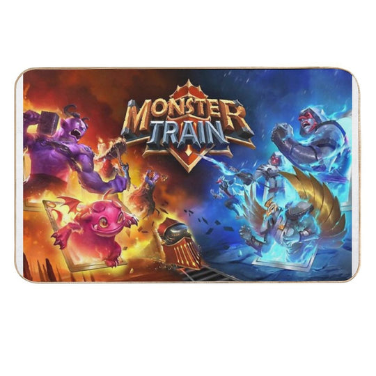 Monster Train  Repositionable Bath Mat