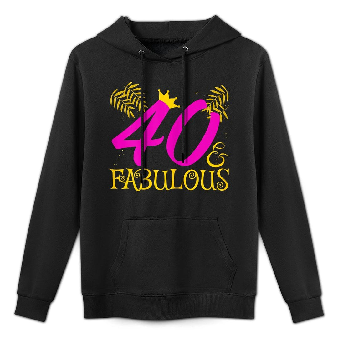 Womens 40th Birthday Gifts Women 40th Birthday Women 40th Birthday Easy Care Hoodie