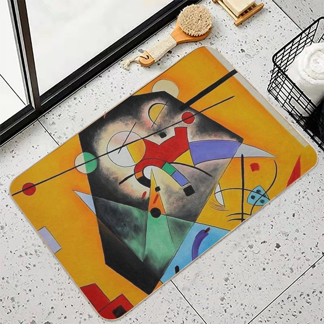 KANDINSKY HD - Quiet Harmony 1924  Dirt-Trapping Bath Mat