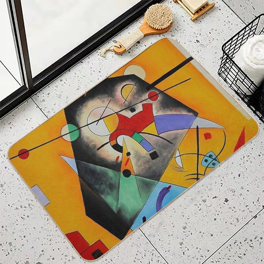 KANDINSKY HD - Quiet Harmony 1924  Dirt-Trapping Bath Mat