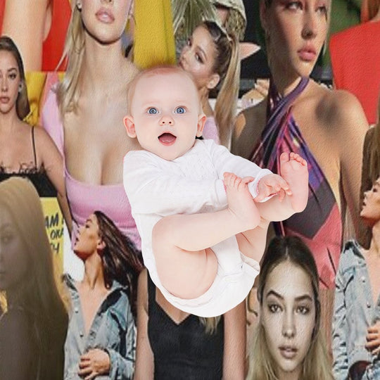 Madelyn Cline Super Fine Beautiful Actress Aesthetic Collage - 1 Anti-pilling Throw Blanket