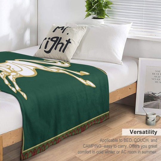 Banner of Rohan Shrink-resistant Throw Blanket