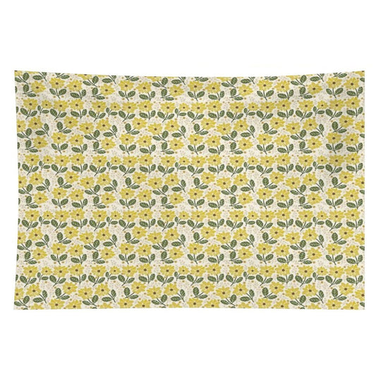 Golden Bloom Tapestry