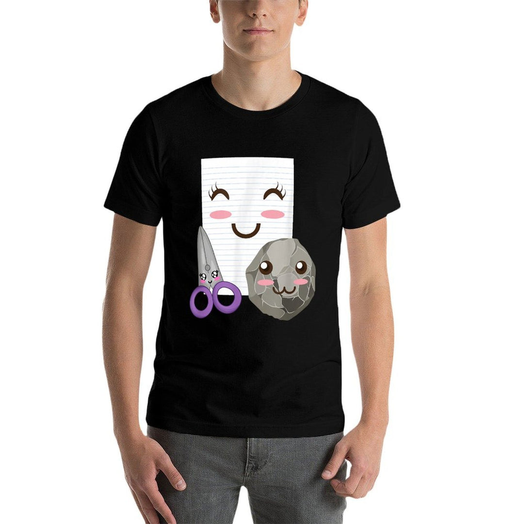 Rock Paper Scissors Funny Group Halloween Costumes  Quick-drying T-Shirt