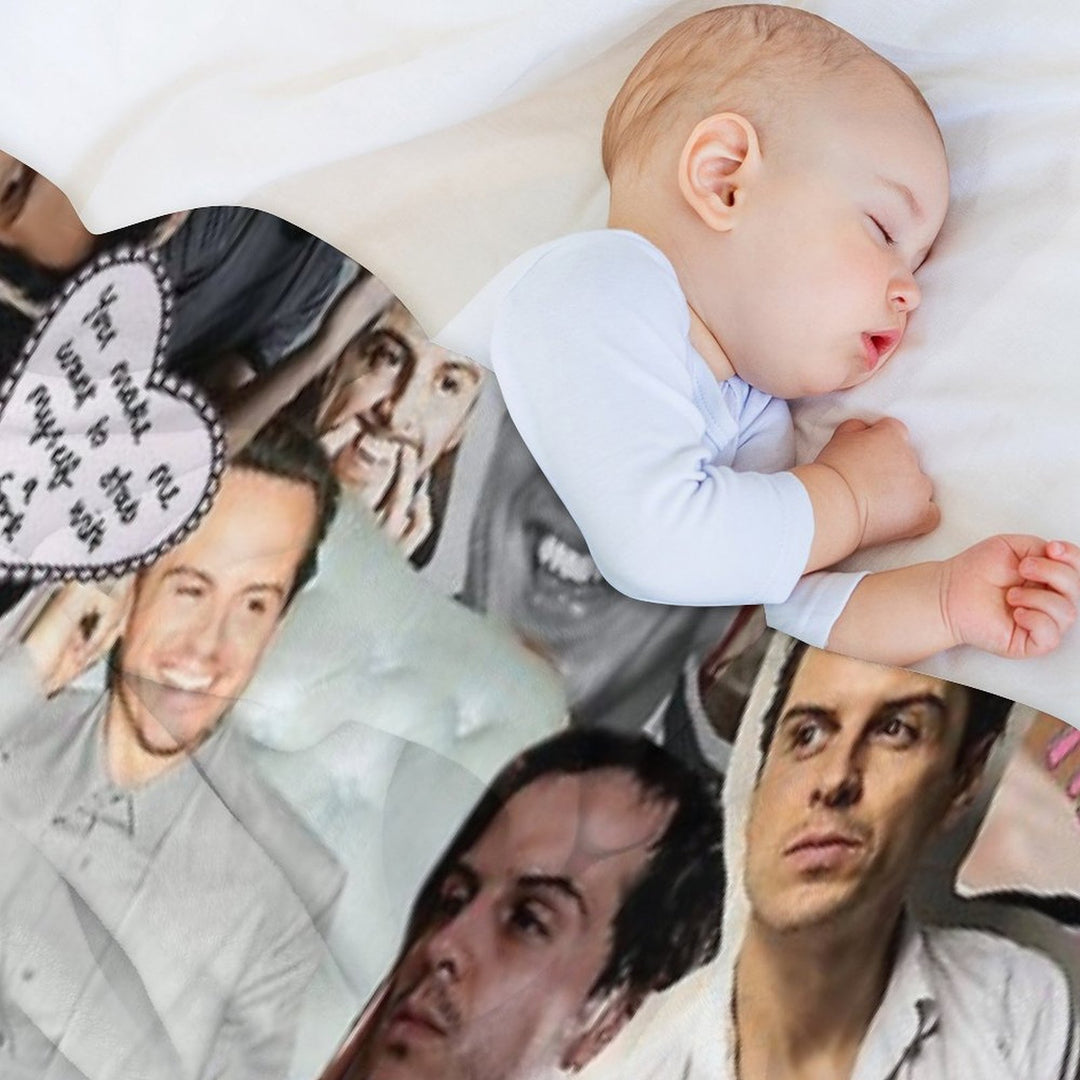 Andrew Scott More Like Andrew Hot Easy Care Throw Blanket