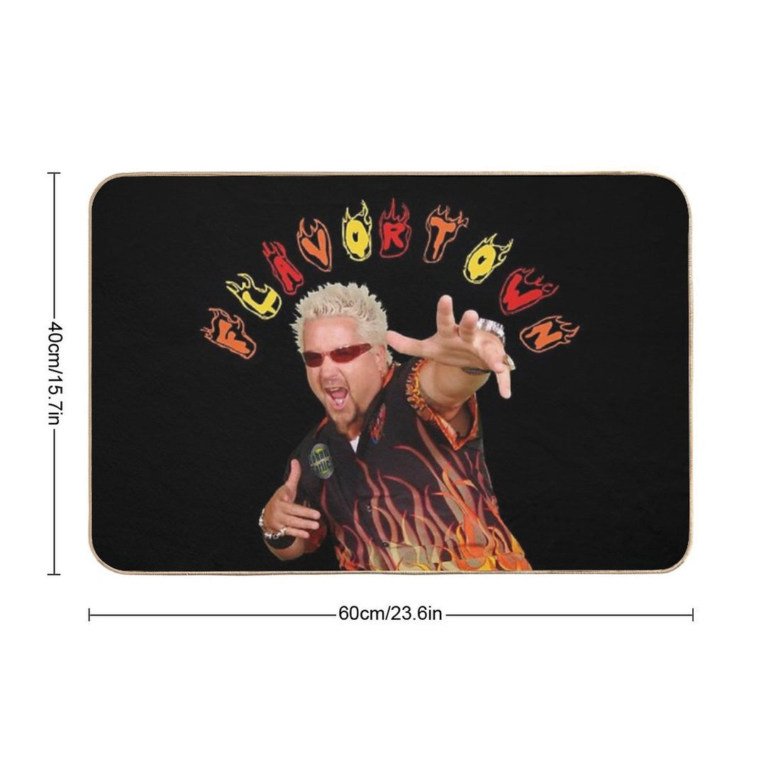 Guy Fieri Flavortown  Absorbent Bath Mat