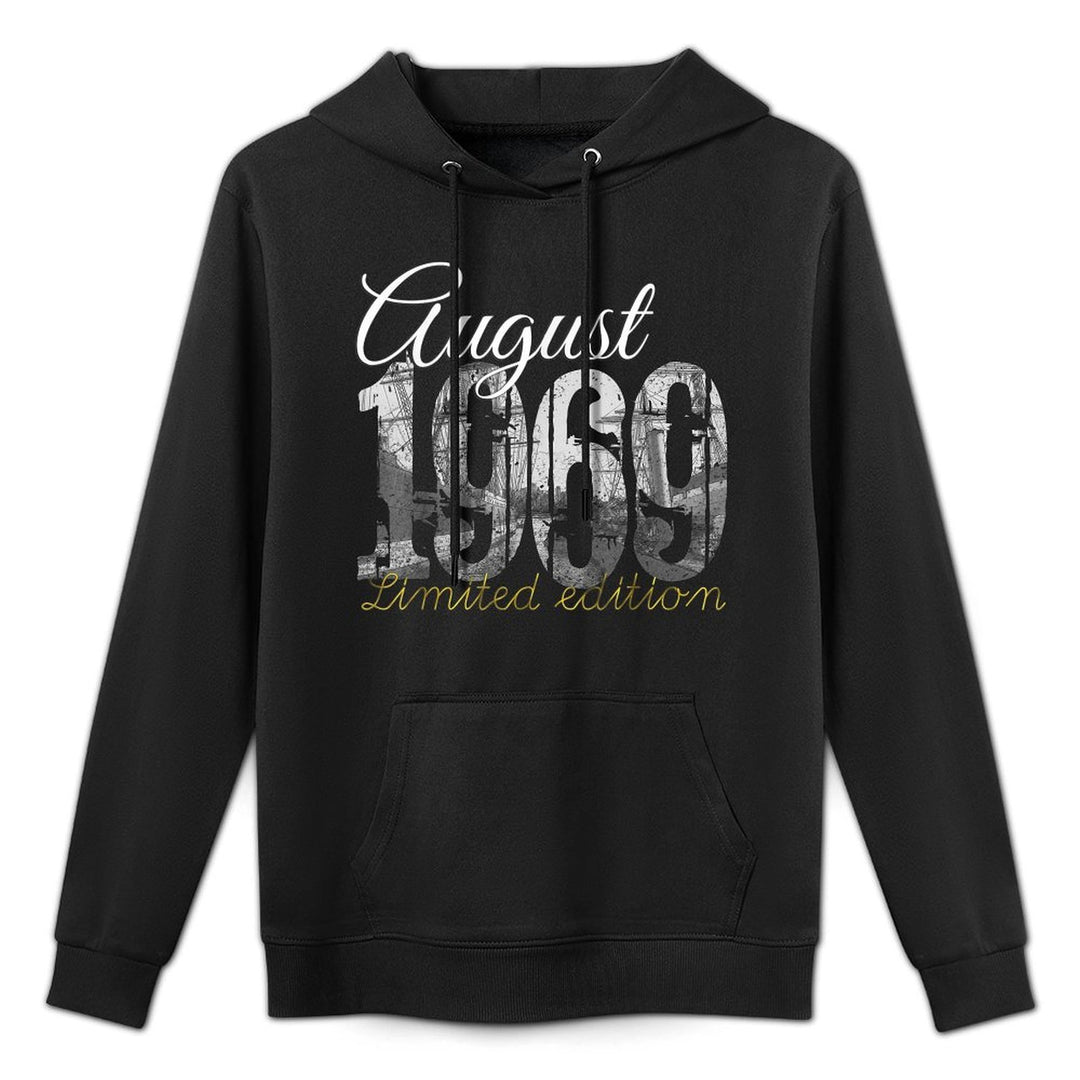 August 1969 - 50 Year Old 1969 50th Birthday Gift Moisture-Wicking Hoodie