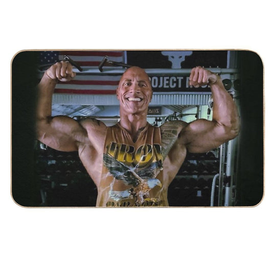 Dwayne Johnson  Anti-Trip Bath Mat