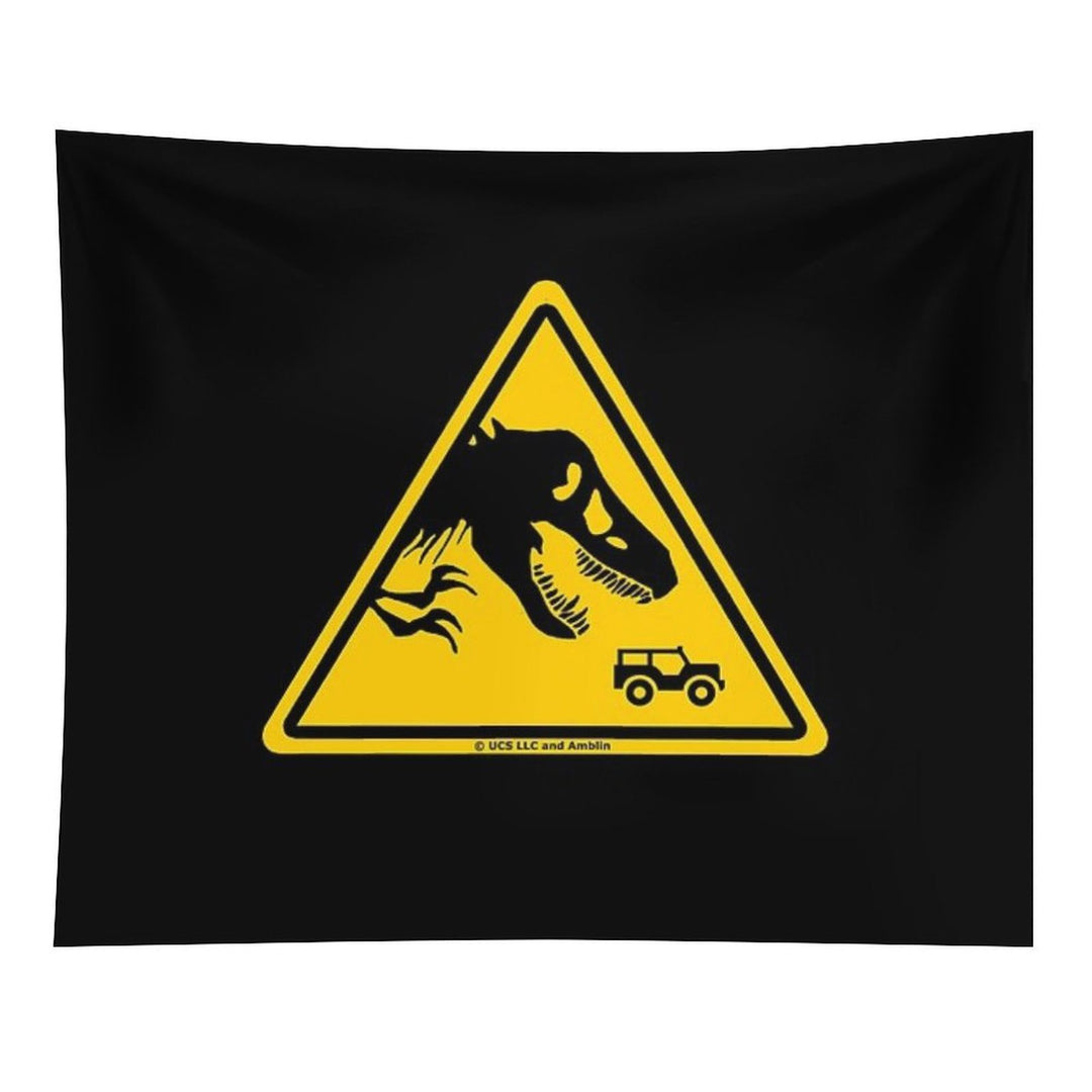 Jurassic Park Sign Tapestry