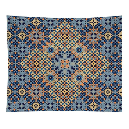 The Four Squares Delicate Islamic Mosaic Tapestry