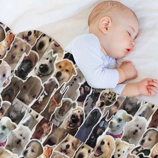 Sticker Stack 15 Compact Throw Blanket