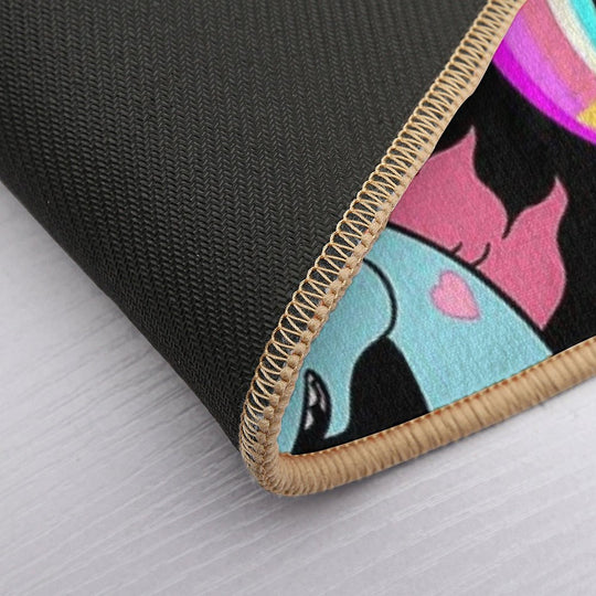 Star VS The Forces Of Evil! Black Durable Bath Mat