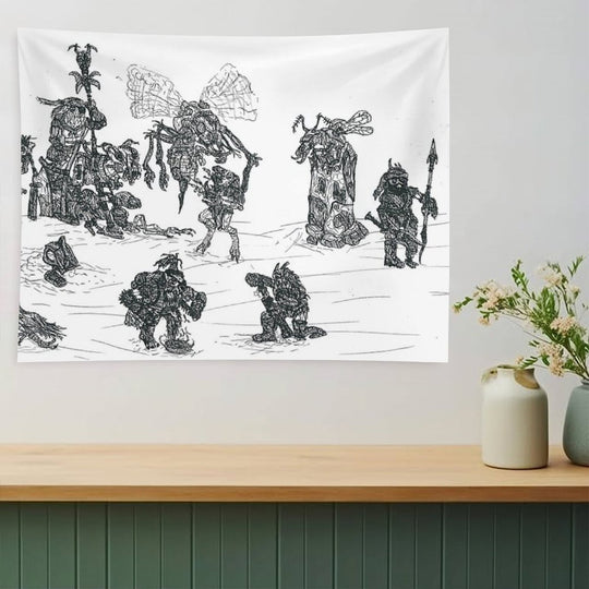 The Bug Lord Tapestry