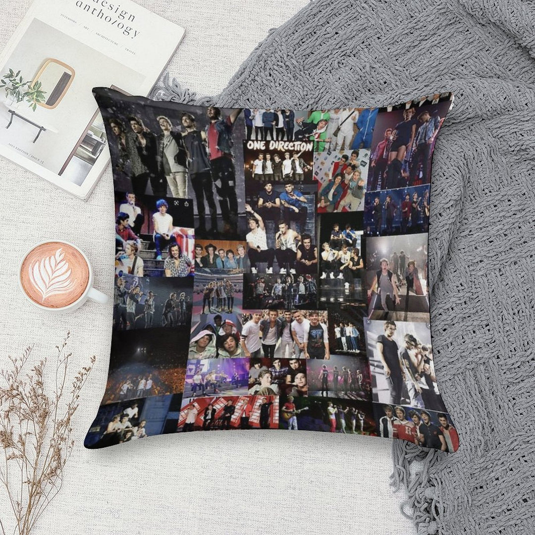 One Direction Soft Multiple Sizes Throw Pillow