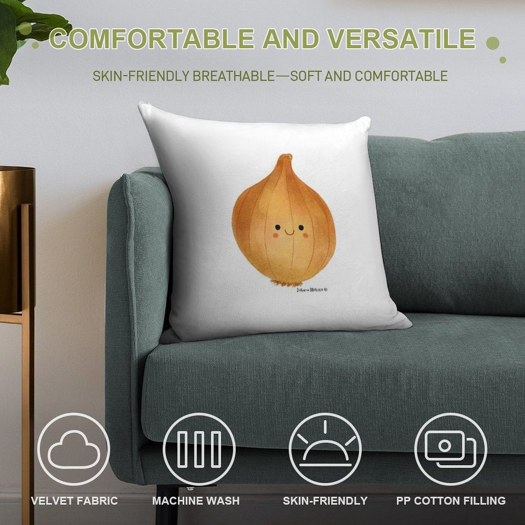 Onion Soft Bedroom Essential Throw Pillow