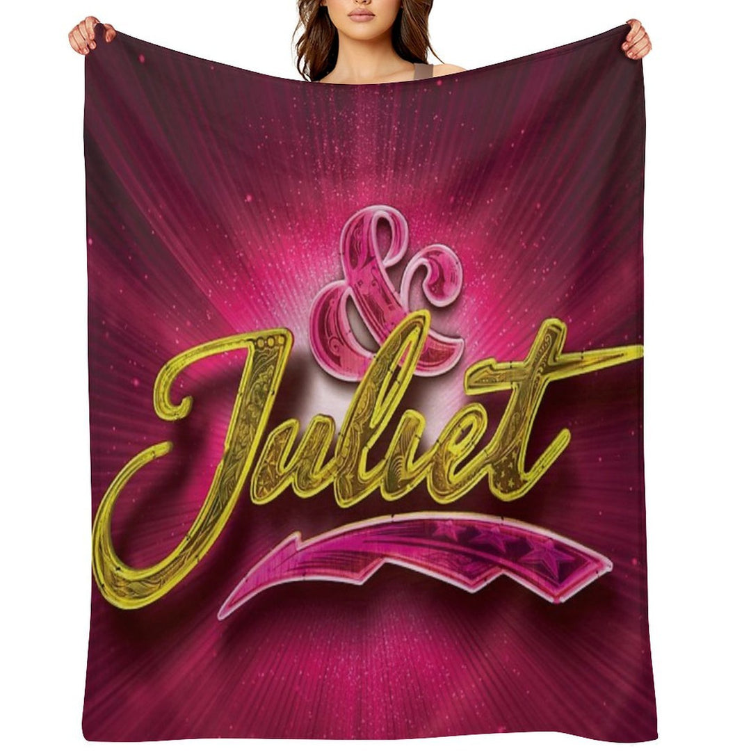 & Juliet Logo 2 Shrink-resistant Throw Blanket