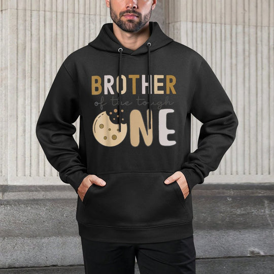 Brother Of The Tough One Cookies And Milk 1st Birthday Party All-Day Comfort Hoodie