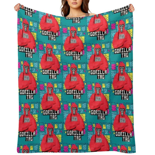 Gorilla Tag Cools Red 4 Comfort Throw Blanket
