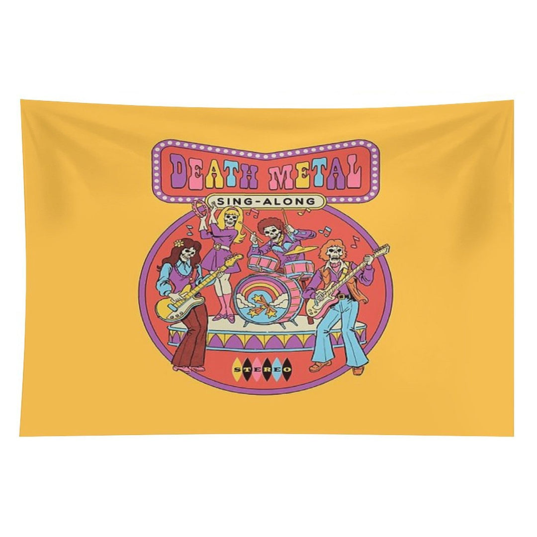 Death Metal Sing-Along Tapestry