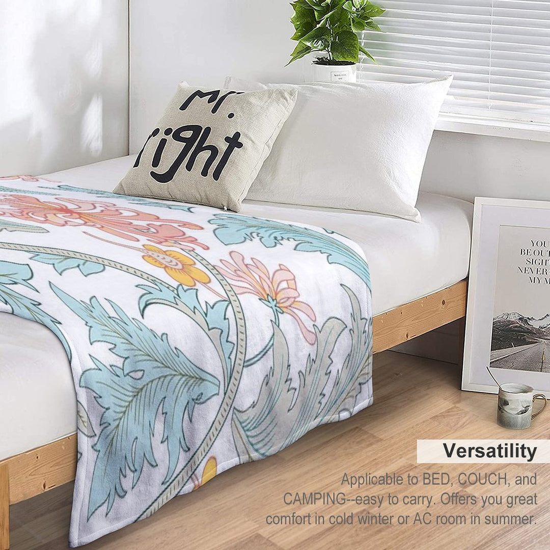 Rococo Botanical Premium Throw Blanket