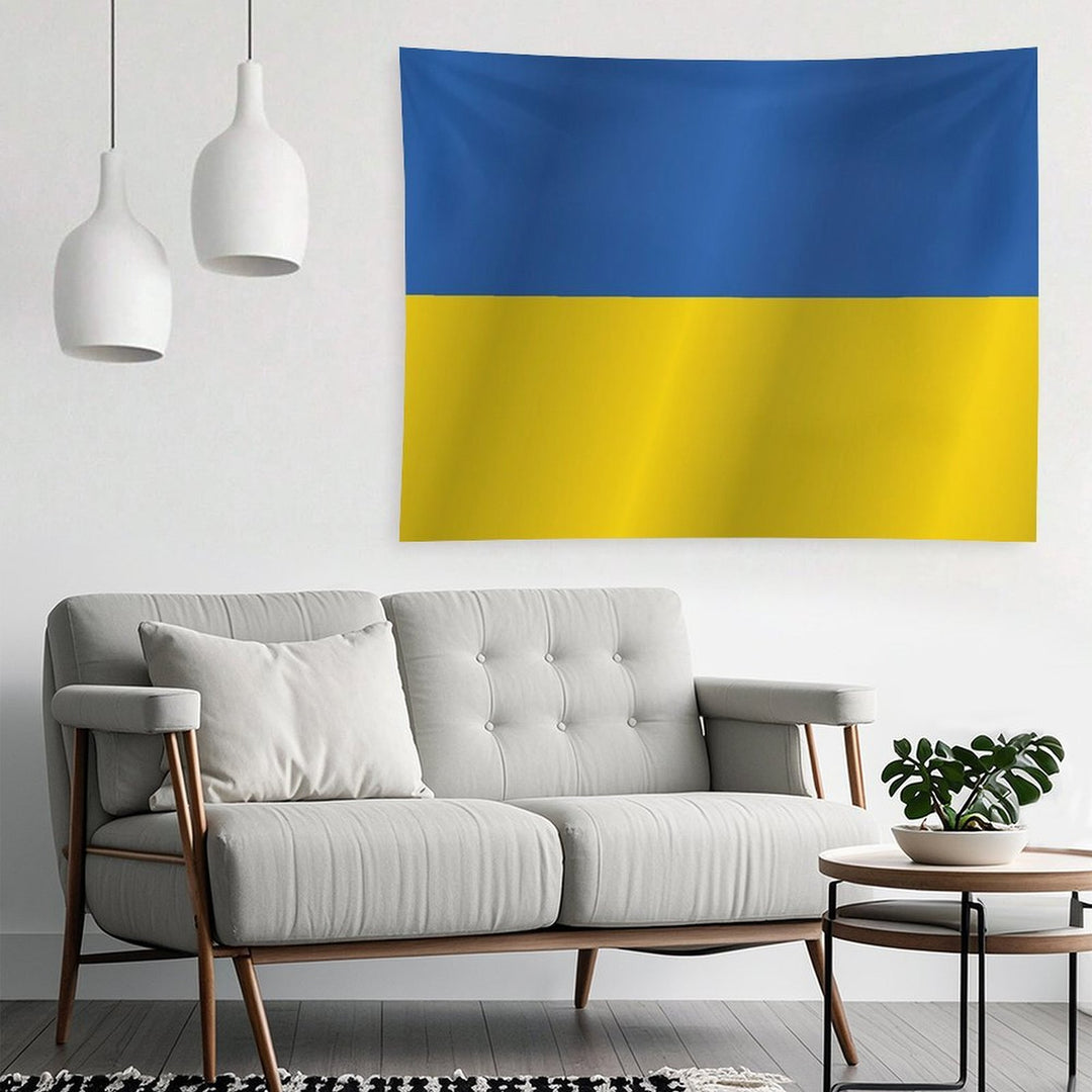 Ukraine Flag Tapestry