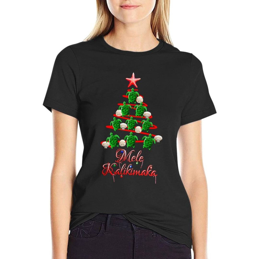 Mele Kalikimaka Hawaiian Beach Christmas  Classic T-Shirt