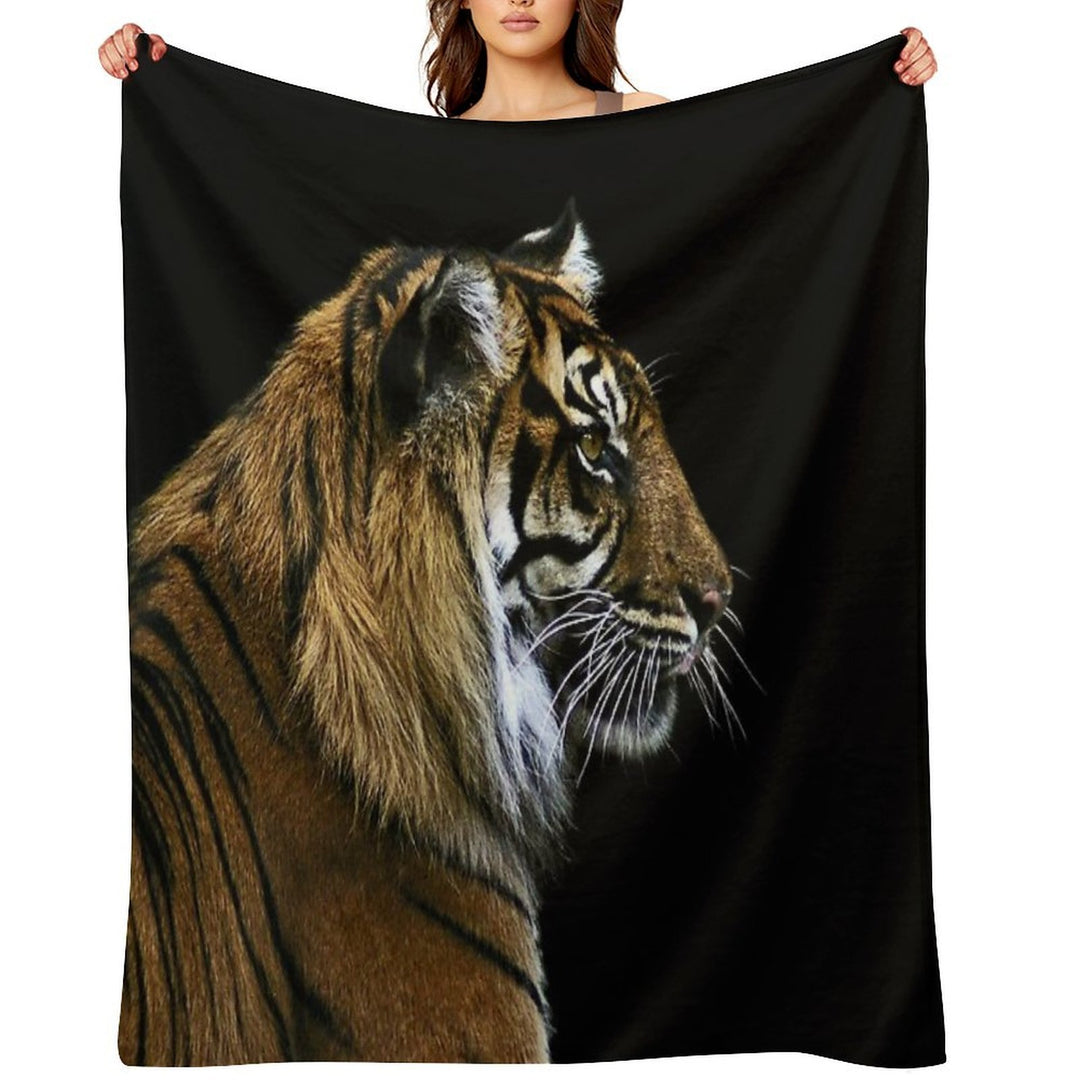 Tiger Multi-functional Throw Blanket