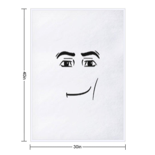 The Man Face Comfort Throw Blanket