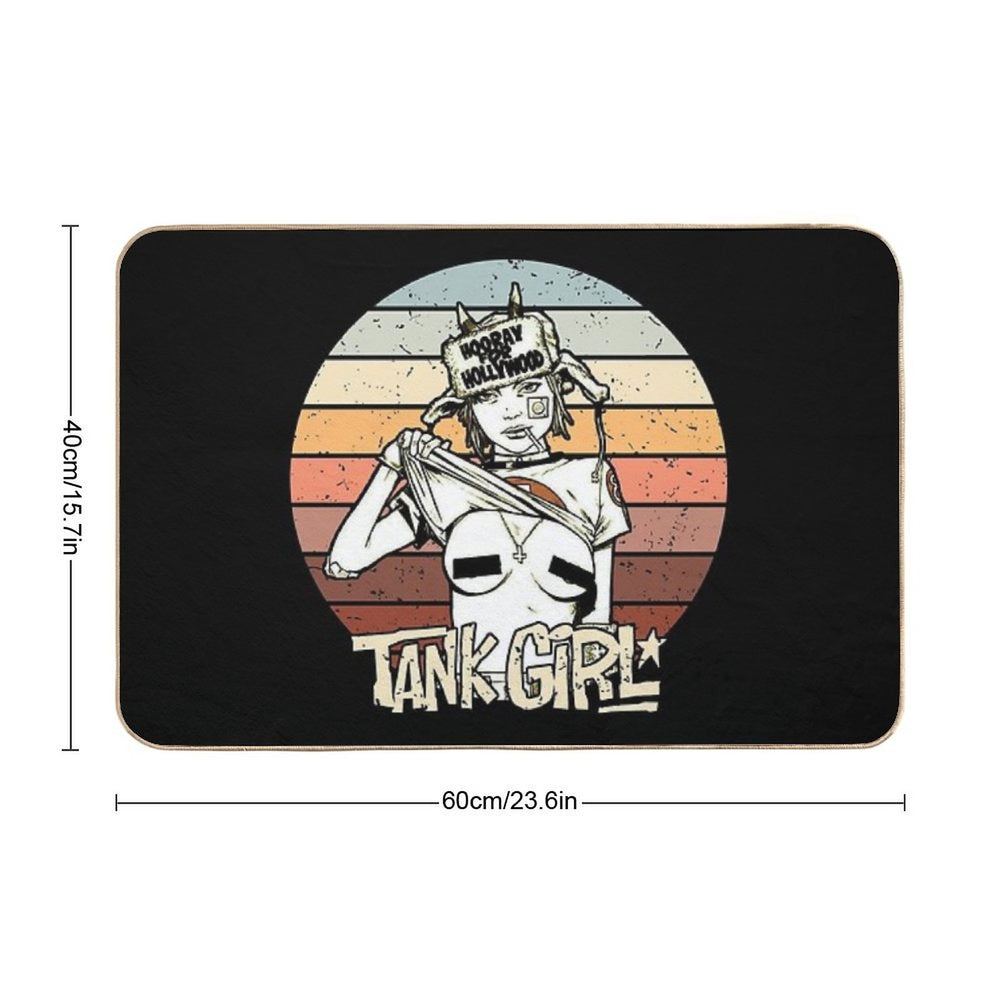 Tank Girl Classic Women  Stain-Proof Bath Mat