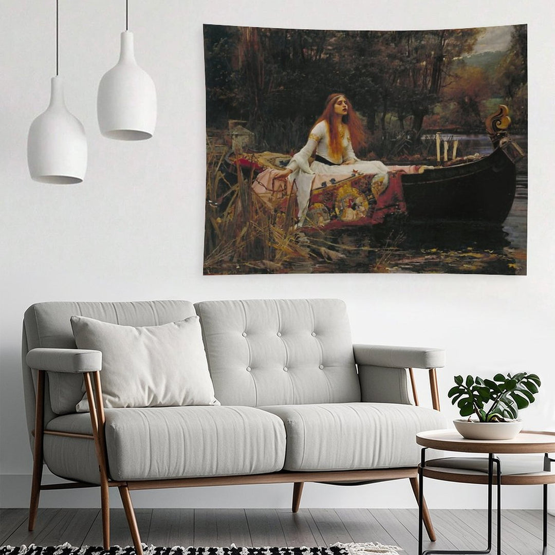 The Lady of Shalott -  John William Waterhouse Tapestry