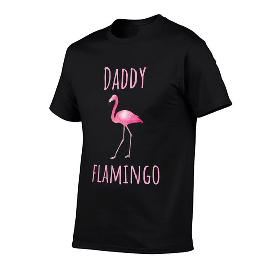 Flamingo Gifts Daddy Flamingo Summer Pink Bird  Slim-fit Cut T-Shirt