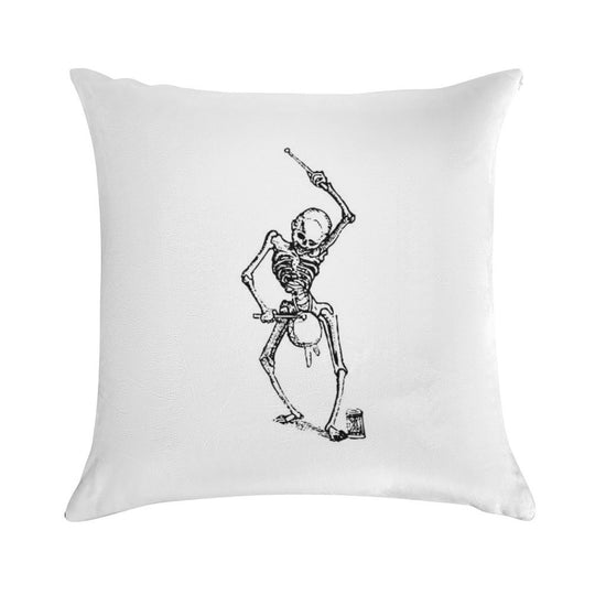 Dance of Death 2 Soft Warmth Comfort Throw Pillow