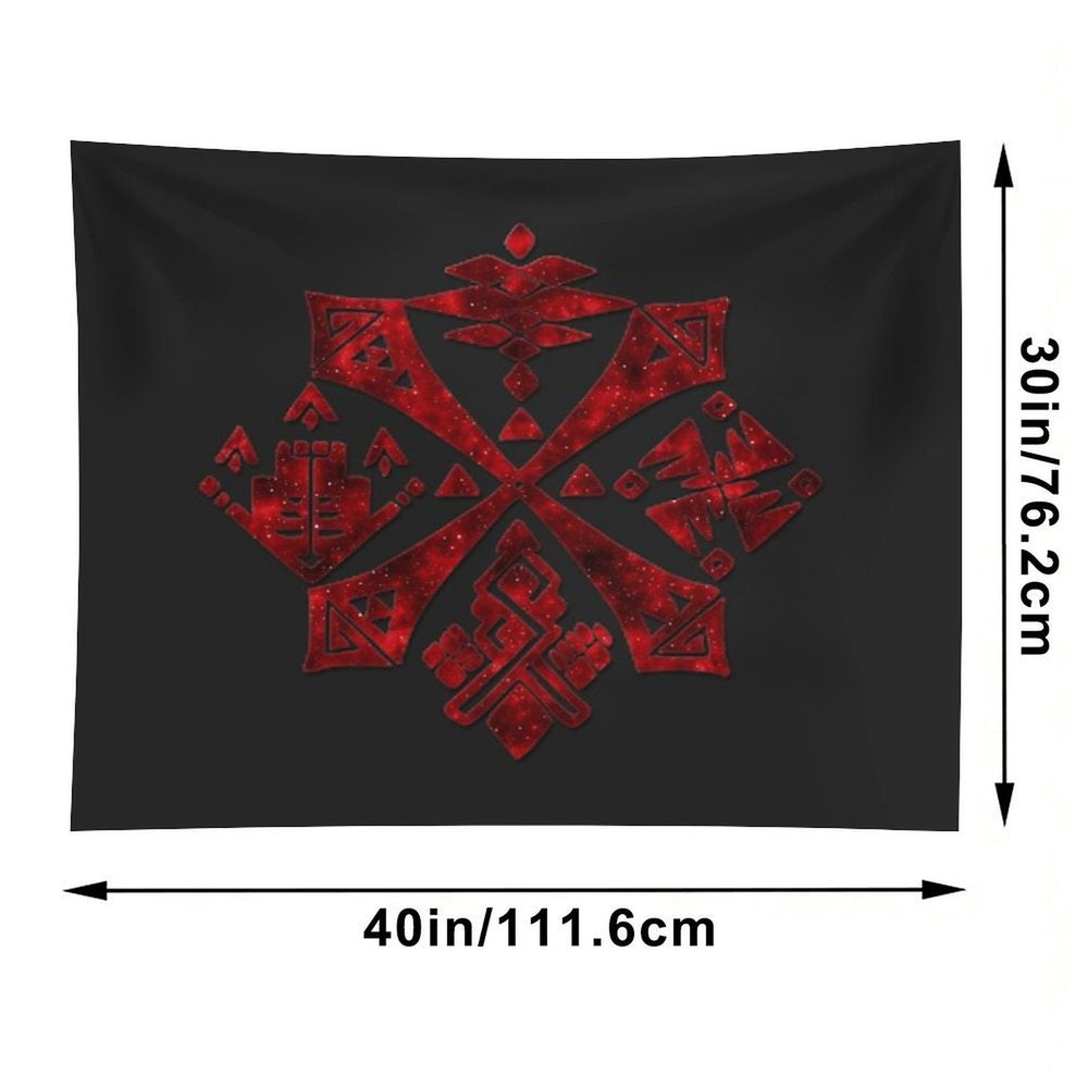 Monster Hunter - Hunter's Guild Emblem (Galaxy Design) Tapestry