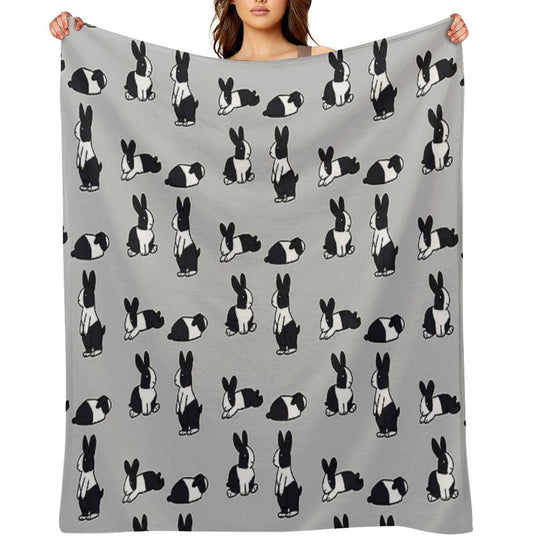 Fun Bun- Dutch Standard Sustainable Throw Blanket