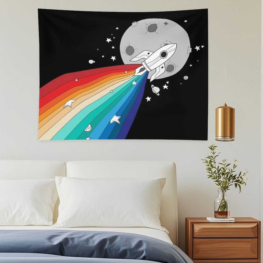 Pride Rocket Tapestry