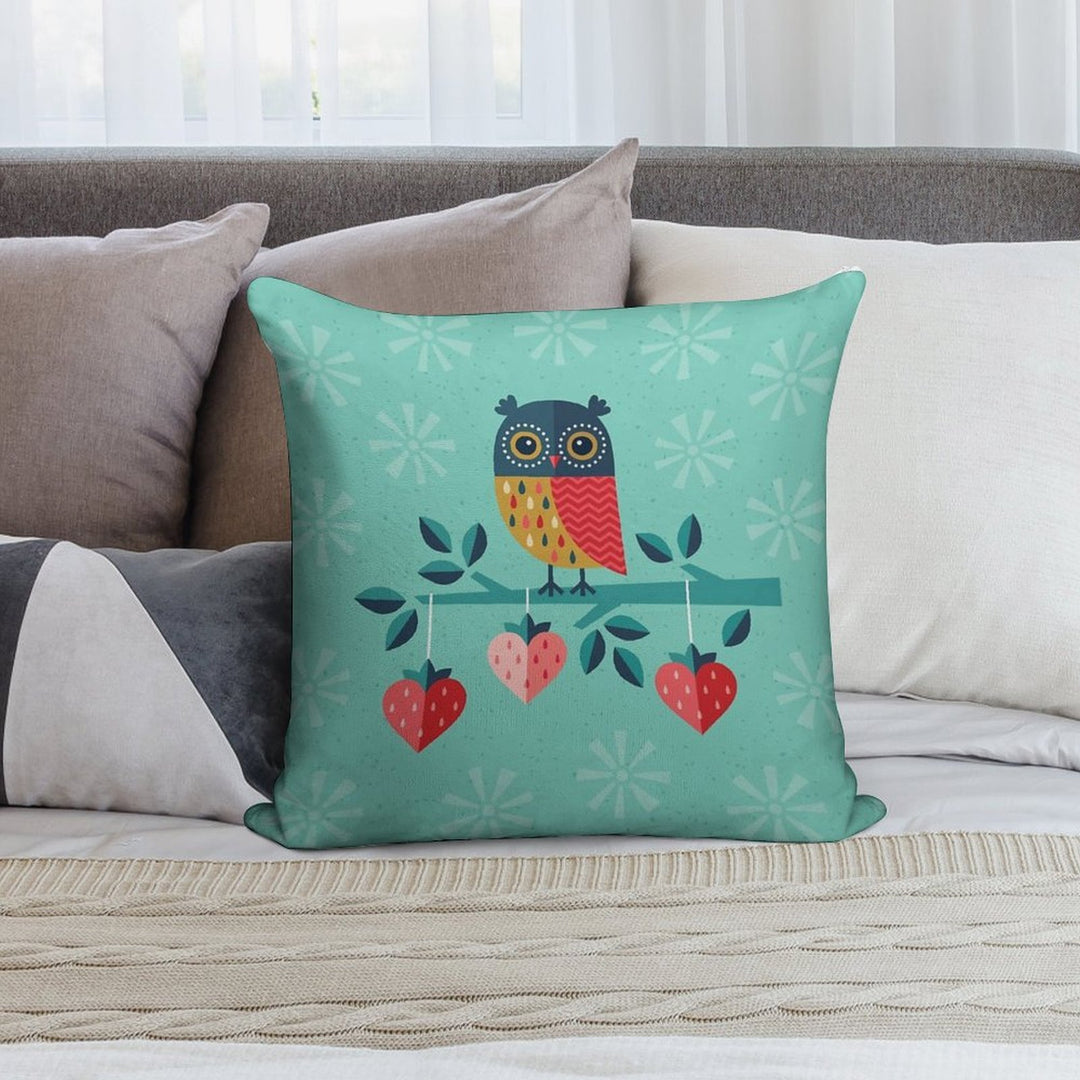 Owl Always Love You Soft Ultra-Soft Texture Throw Pillow