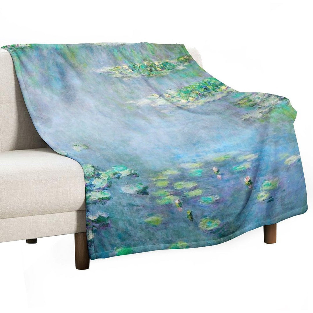 Monet Water Lilies  Nymphéas 1906 Durable Throw Blanket