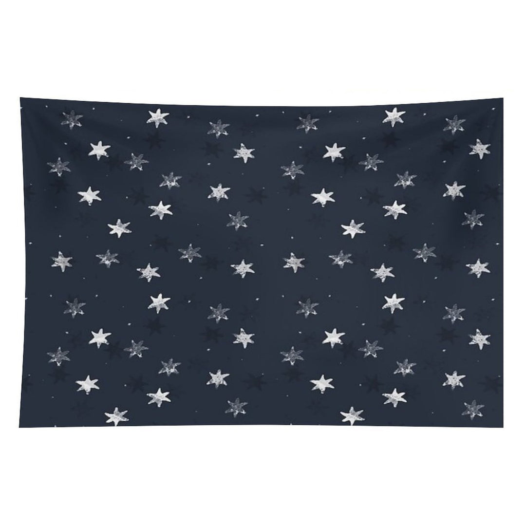 Stamped Star Tapestry
