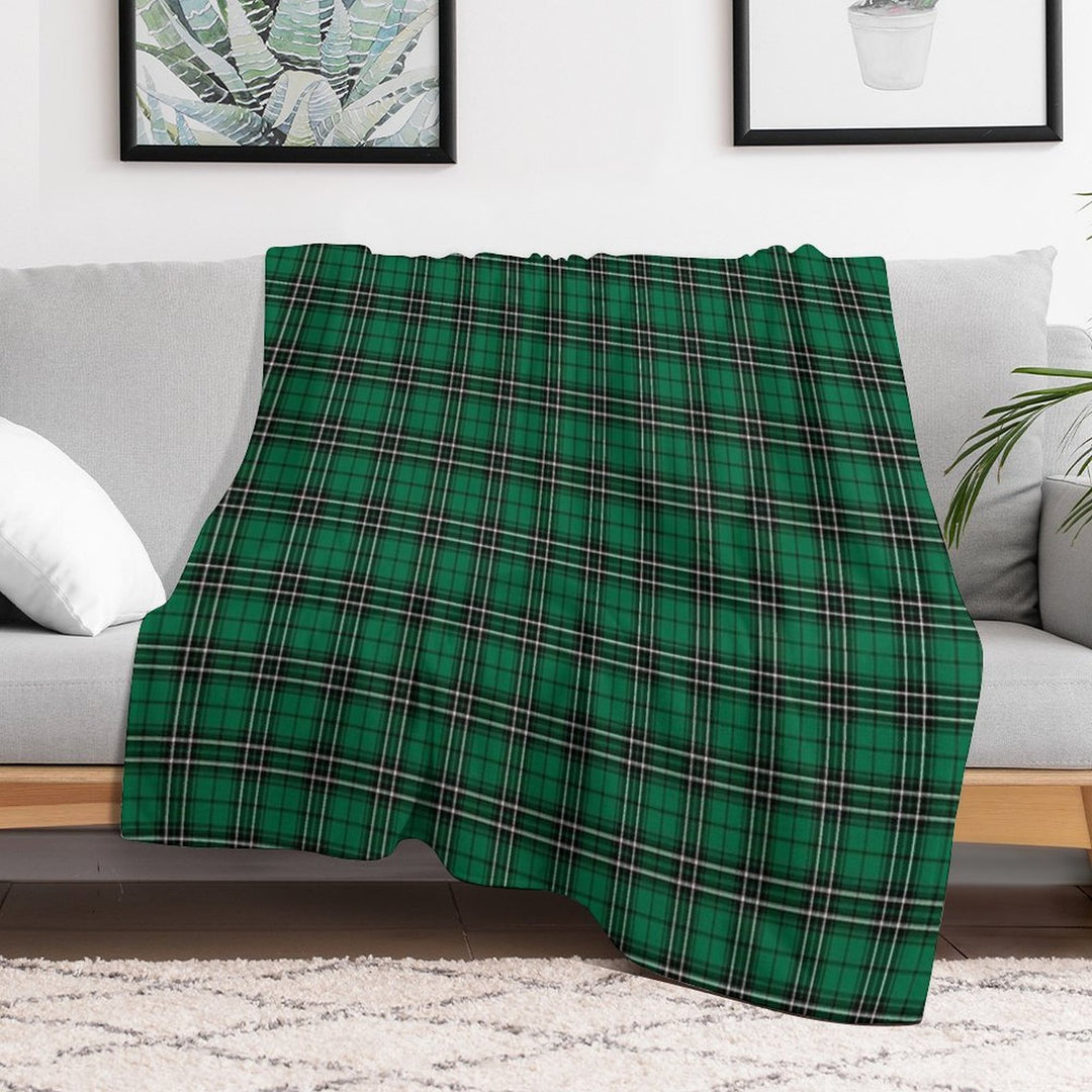 Clan MacLean Hunting Tartan Gift-ready Throw Blanket
