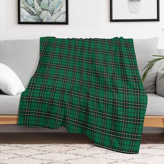 Clan MacLean Hunting Tartan Gift-ready Throw Blanket