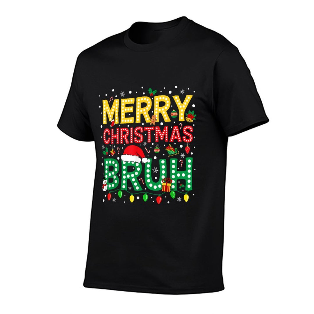 Bruh Christmas Bruh Merry Christmasns Boys Men Christmas  Classic T-Shirt