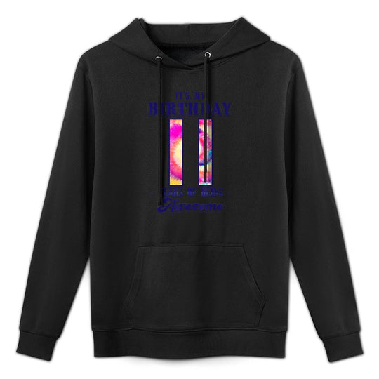 11 Birthday Tween Pre Teenager Boy Or Girl 11th Year Old Easy Care Hoodie