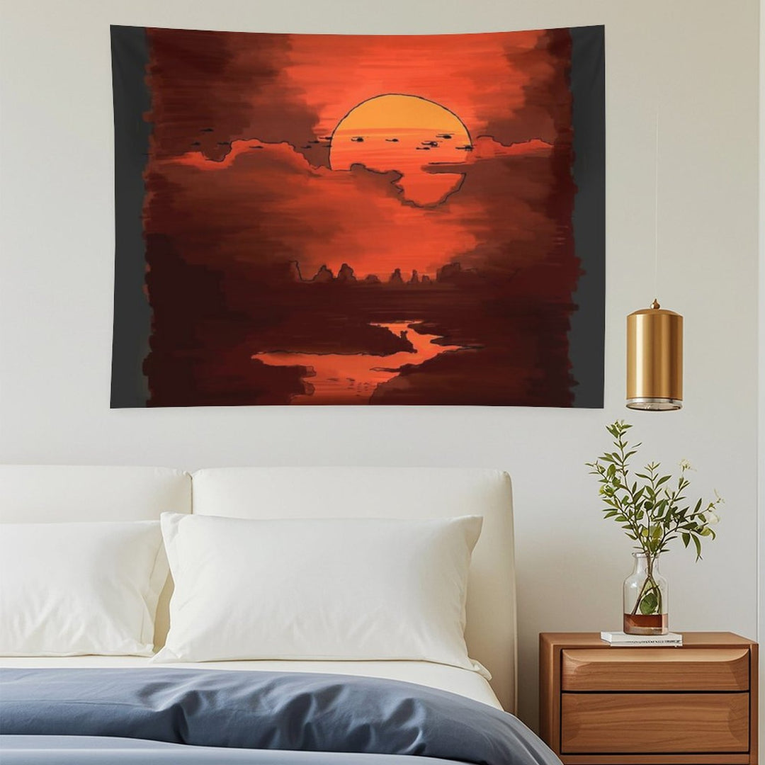 Apocalypse Now Illustration by Burro Tapestry